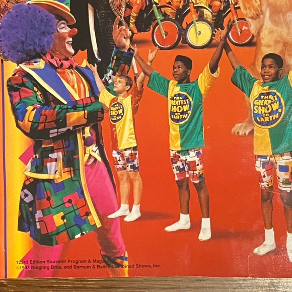 Vintage 1993 Ringling Bros. & Barnum Bailey Shows Catalog From Circus, Circus NV - Picture 15 of 16